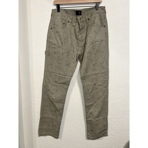 10deep‎ Pants Mens 36 Green Printed Multi Pocket Outdoor Pants